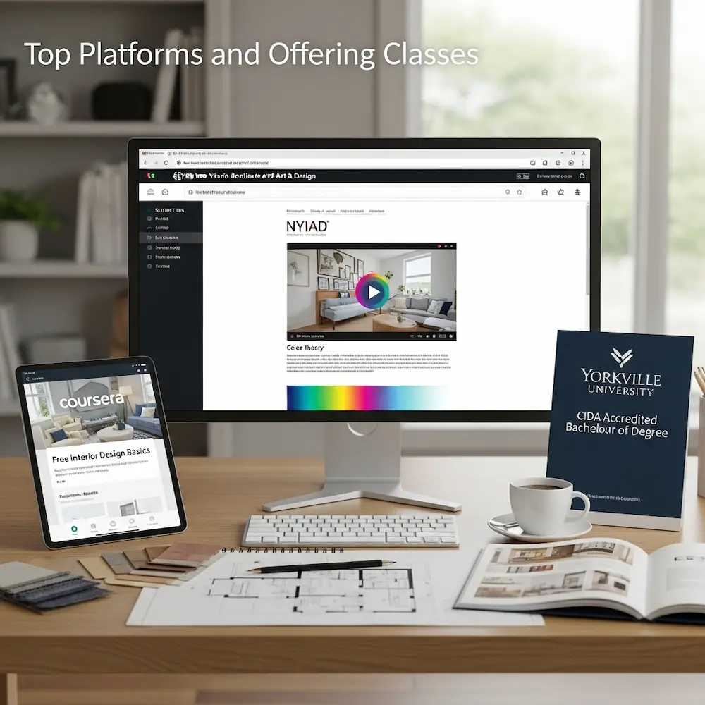 Schools Offering Online Interior Design Classes