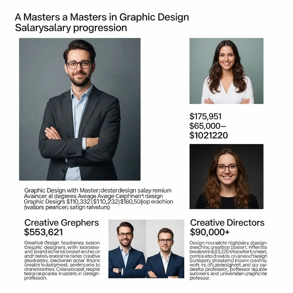 Benefits of masters degree in graphic design salary progression