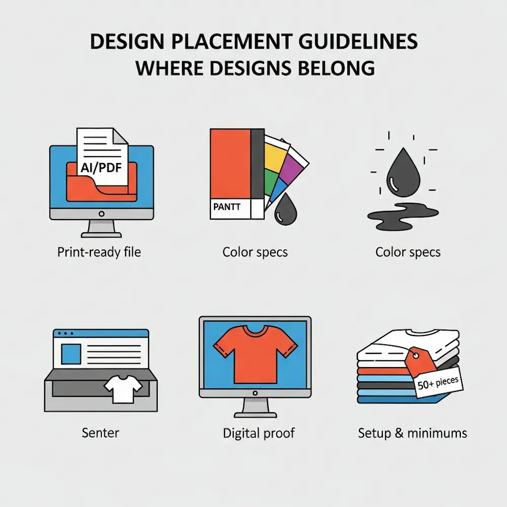 Design Placement Guidelines