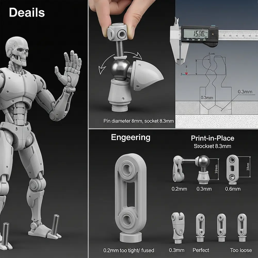 Designing Articulated Joints and Moving Parts