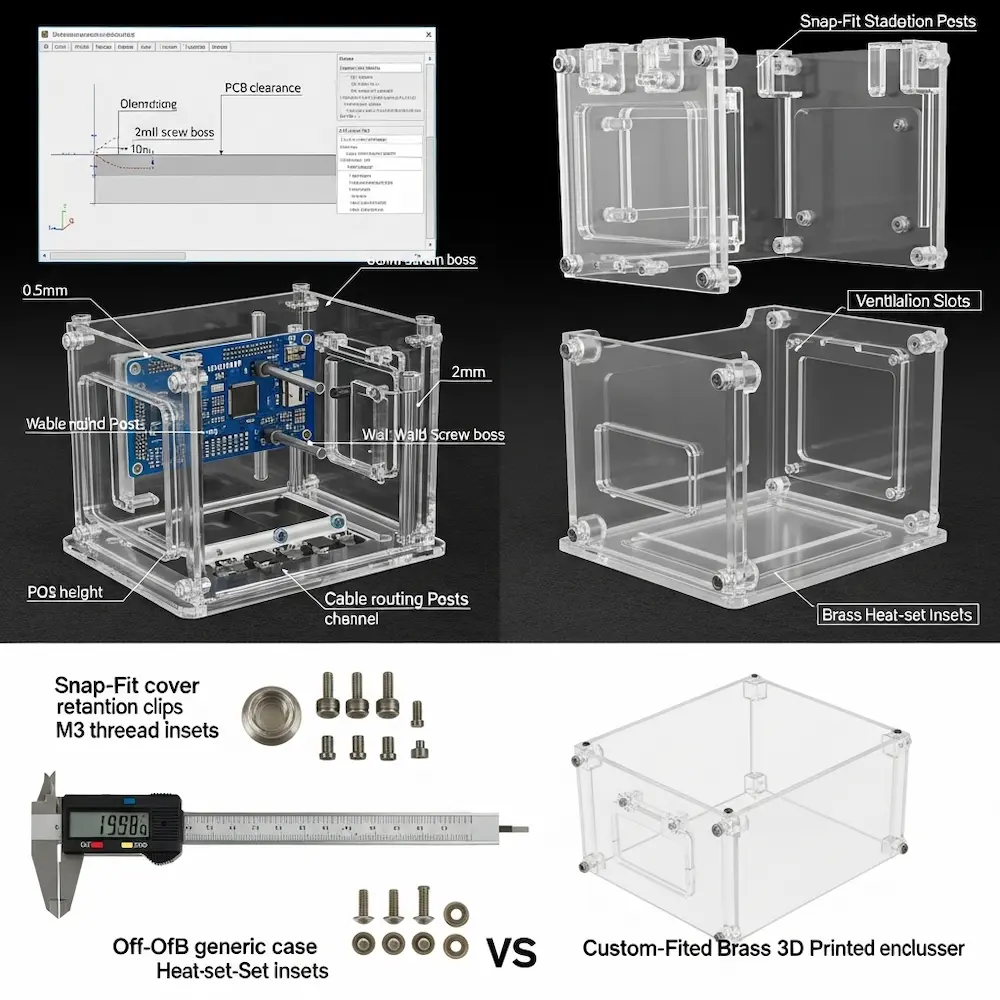 Designing Functional Enclosures for Electronics