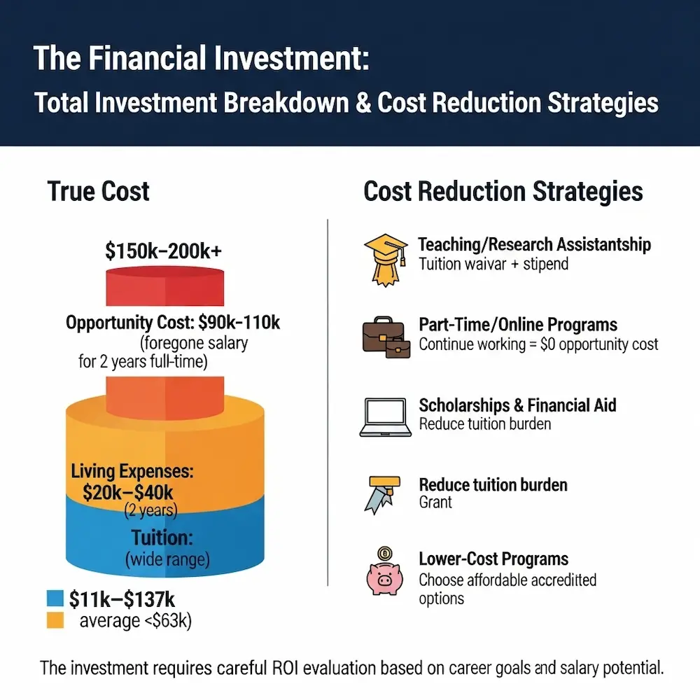 Masters in graphic design salary and cost comparison
