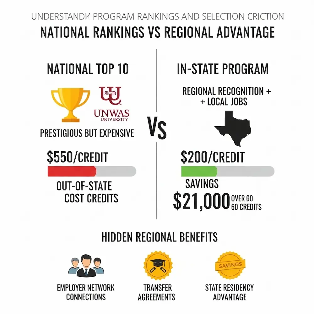 Understanding Program Rankings and Selection Criteria