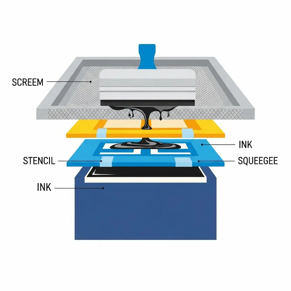 Understanding Screen Printing Process and Design Implications