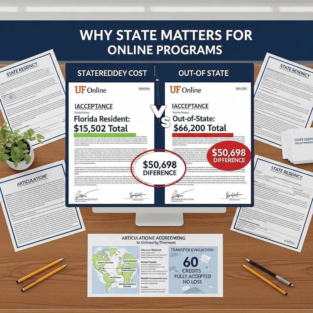 Why State Matters for Online Programs
