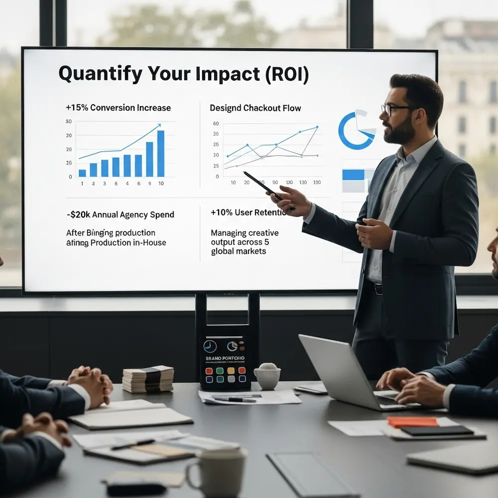 senior graphic designer cover letter metrics