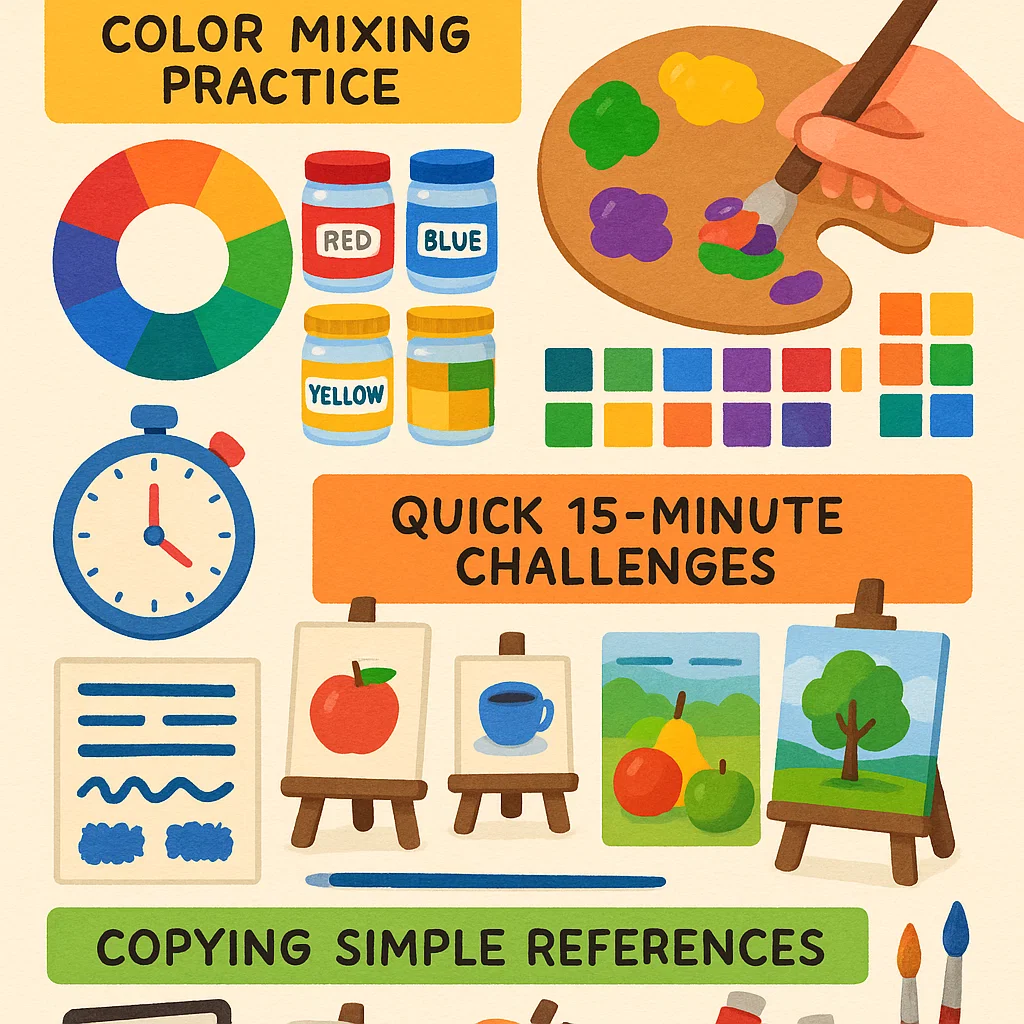 Beginner-Friendly Painting Exercises