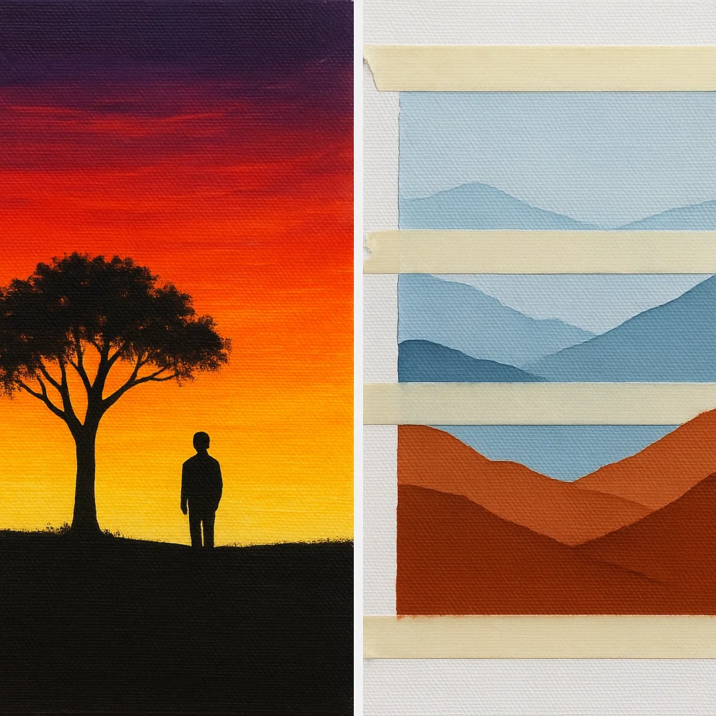 Easy Acrylic Painting Designs