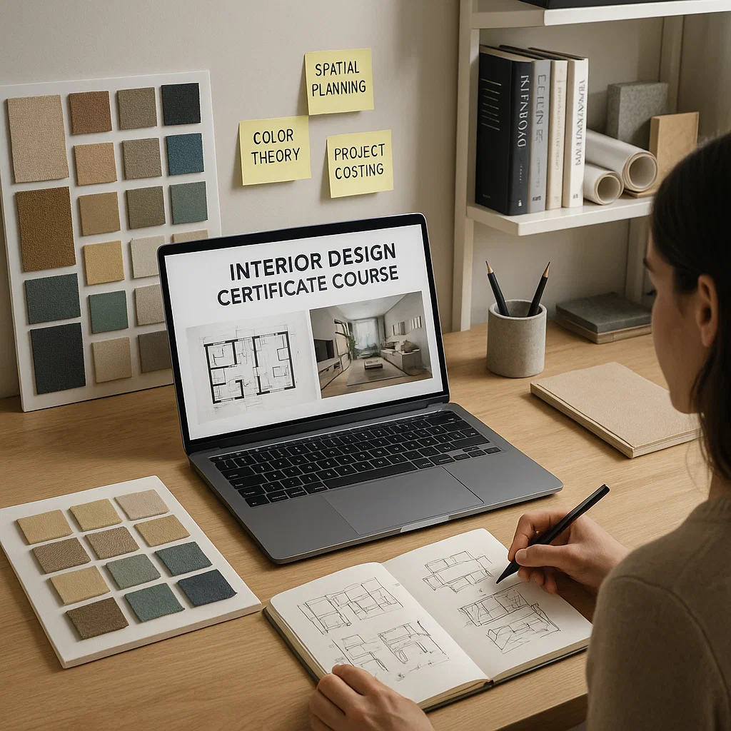 Interior Design Certificate Covers