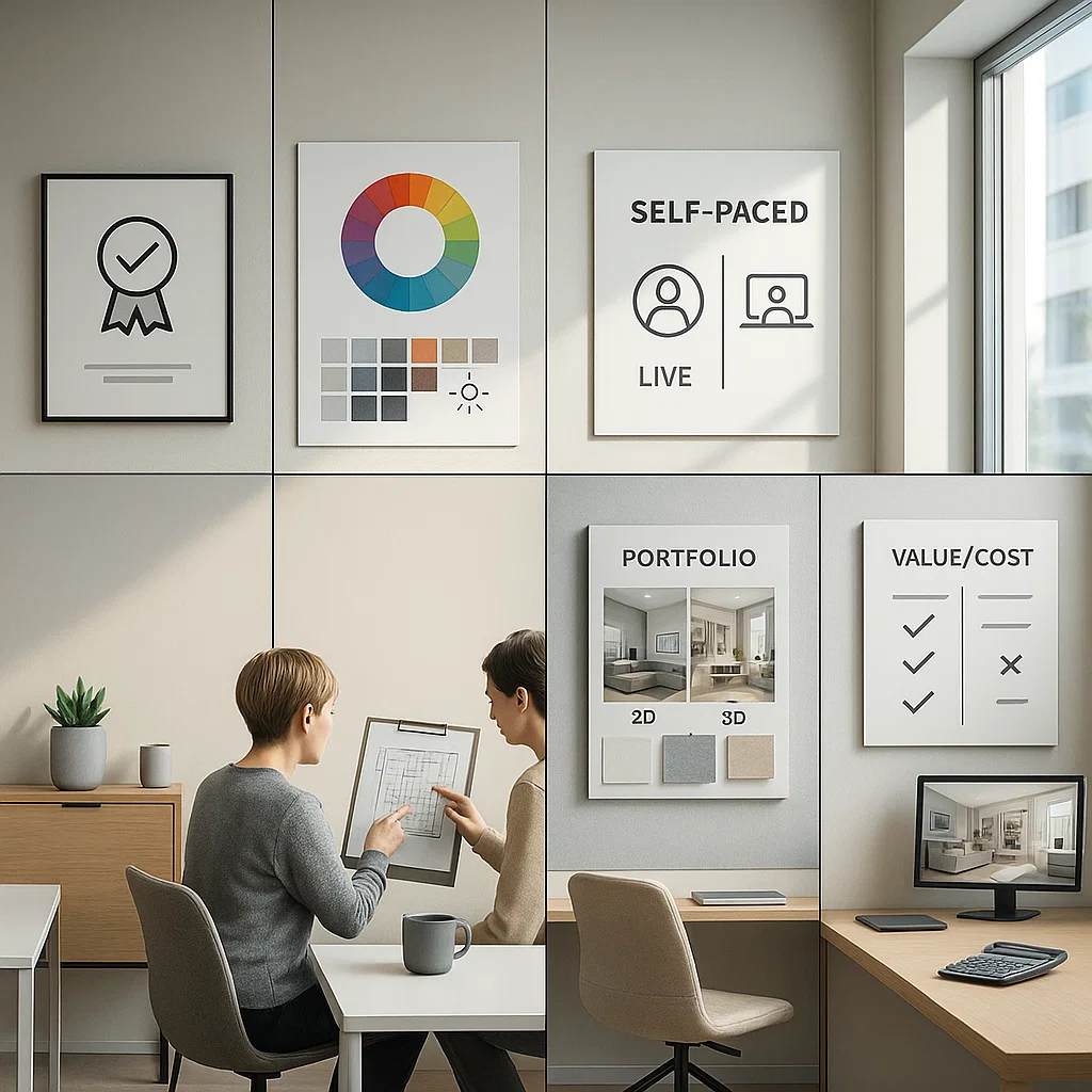 Look For in Online Interior Design Courses
