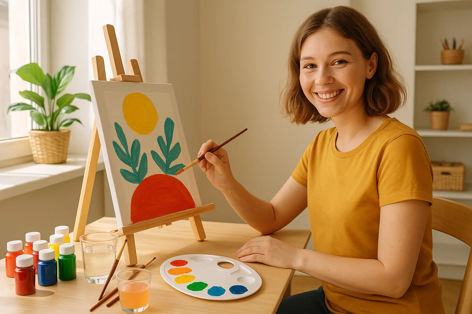 Step by Step Beginner Painting