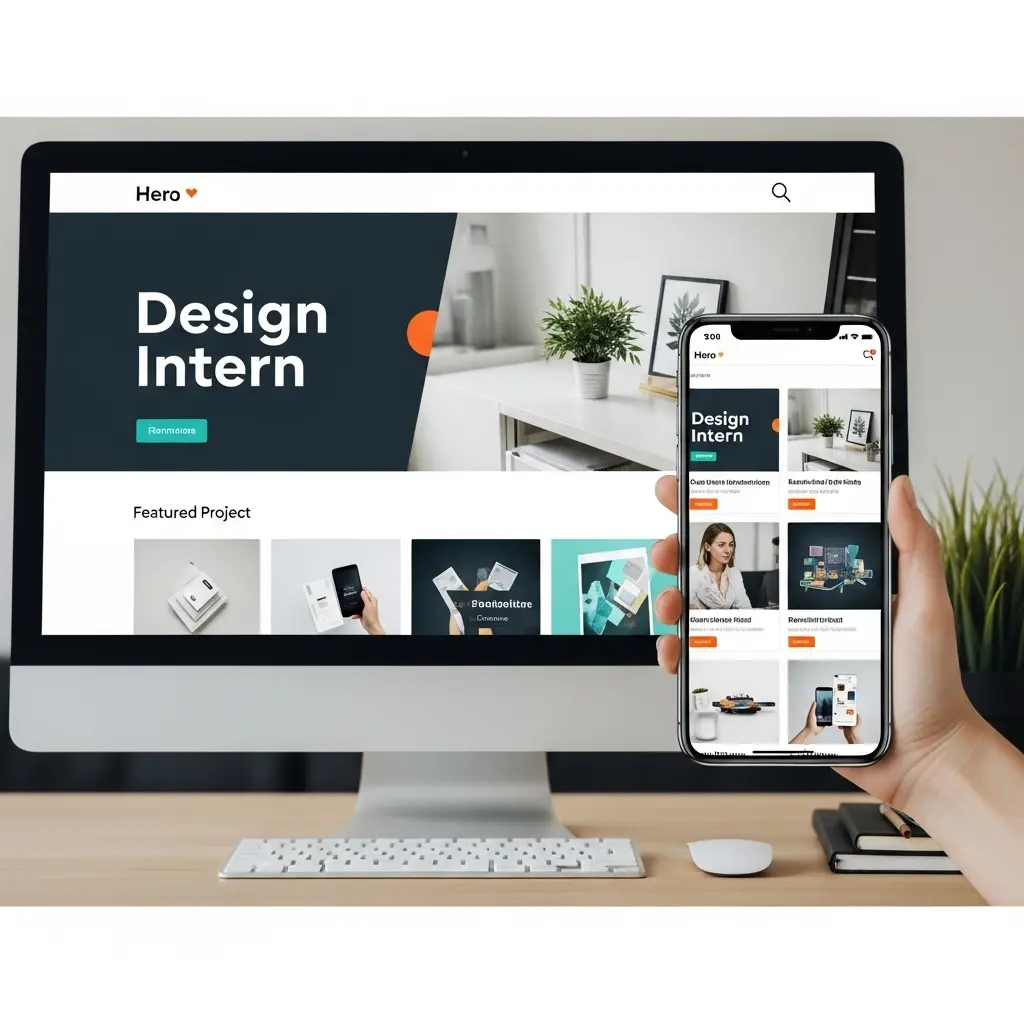 Graphic Design Internships Portfolio Development