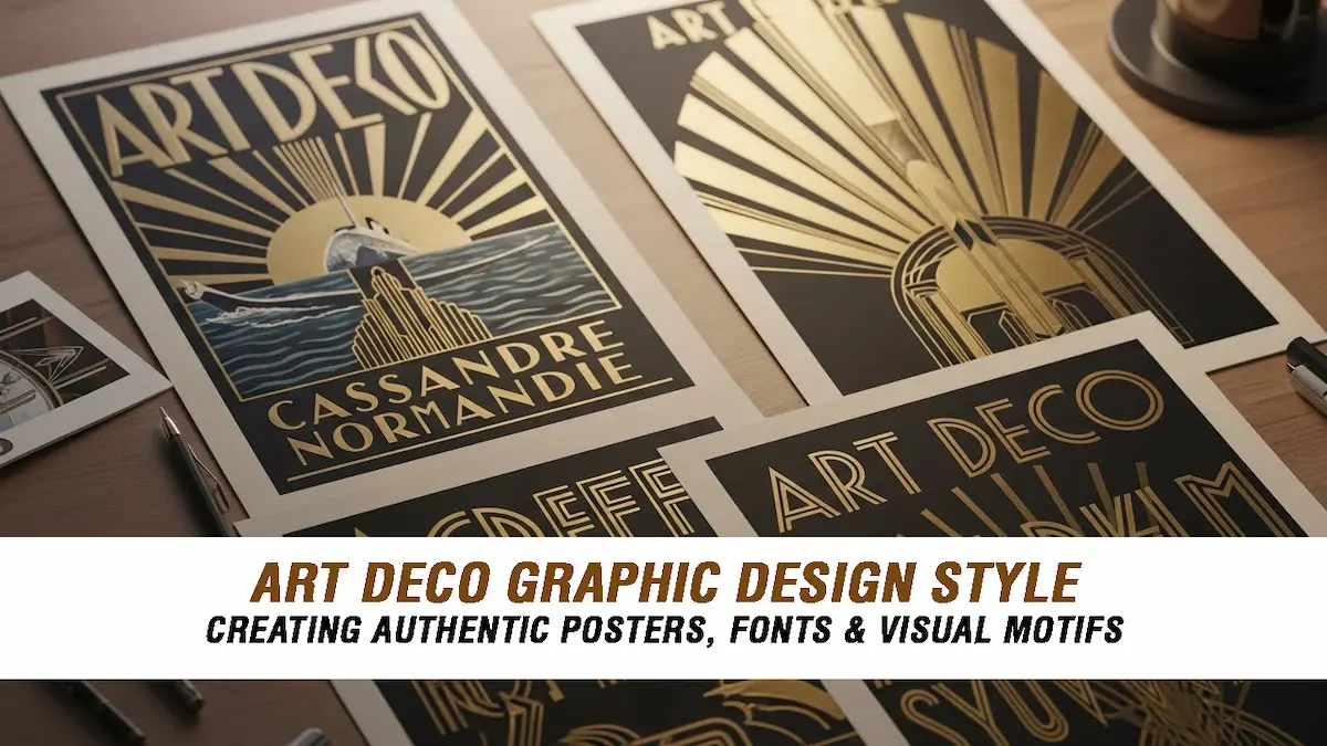 Art Deco Graphic Design Style