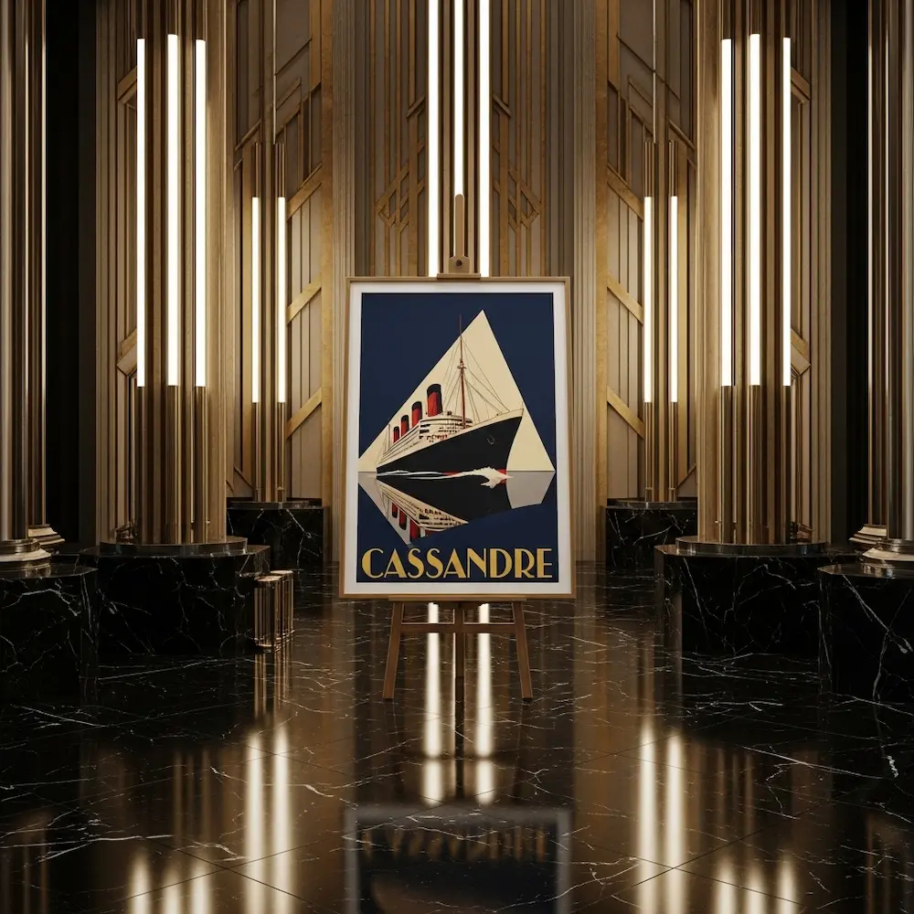 Art Deco Poster Design The Pinnacle of the Style