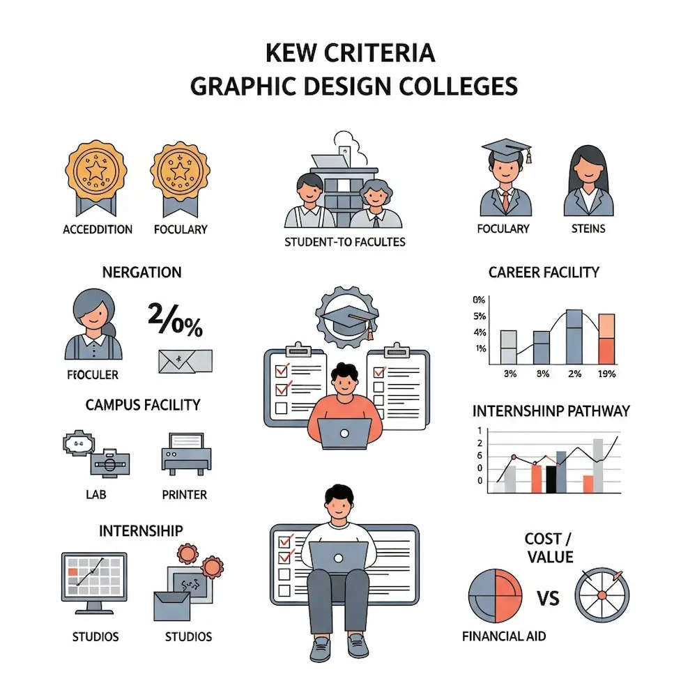 Criteria for Ranking Graphic Design Major Colleges