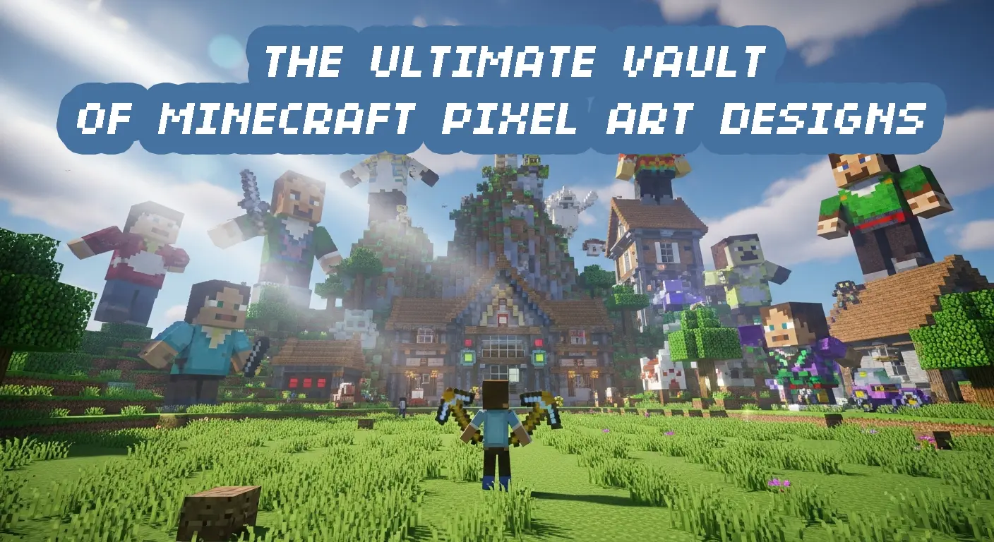 Minecraft Pixel Art Designs