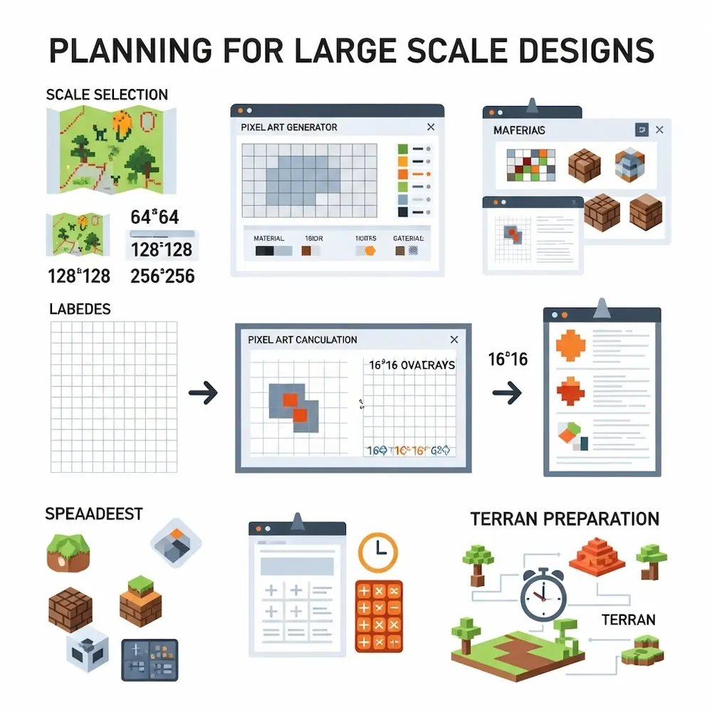 Planning for Large Scale Designs