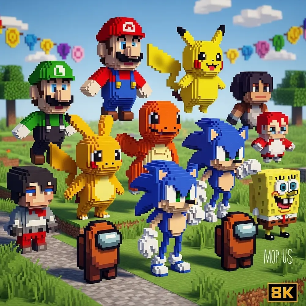 Pop Culture and Gaming Icons