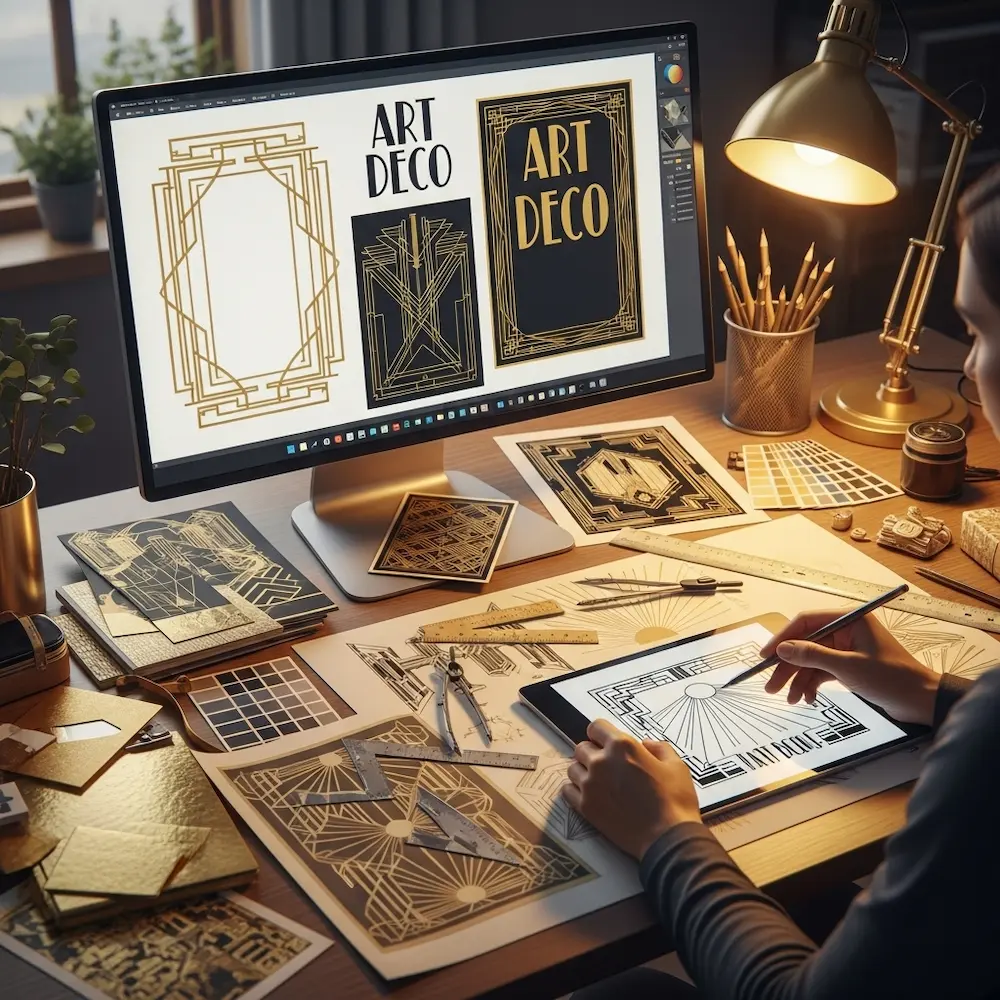 Practical Creation Designing in Art Deco Style Today