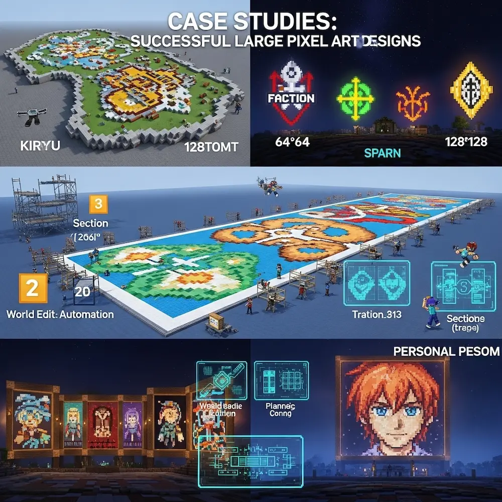 Successful Large Pixel Art Designs