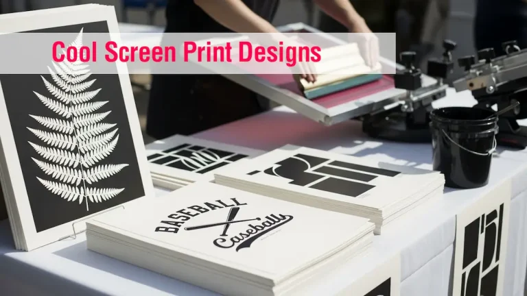 Cool Screen Print Designs