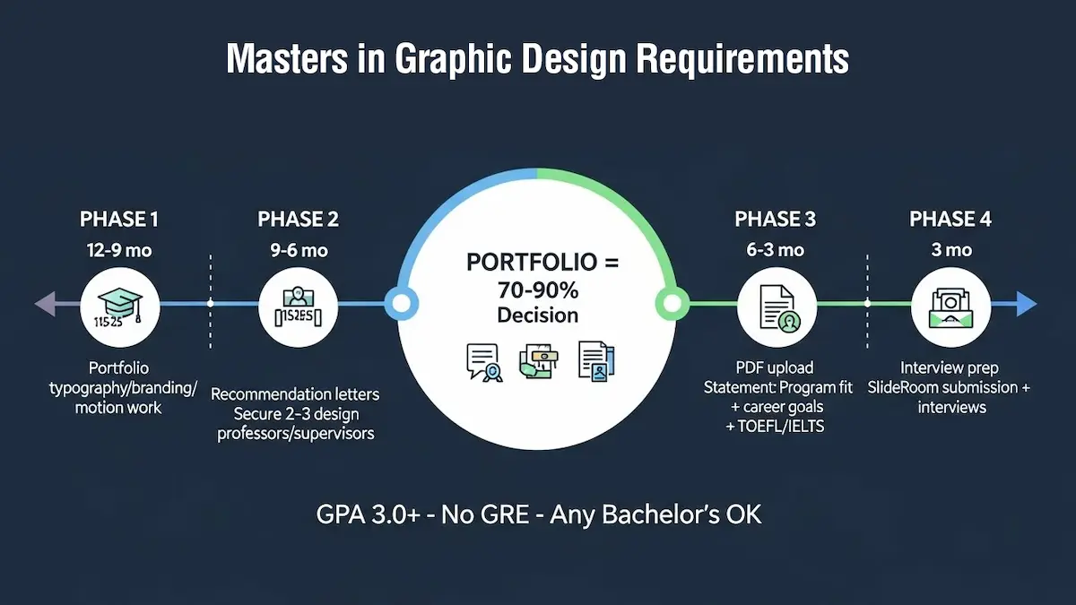 Masters in Graphic Design Requirements
