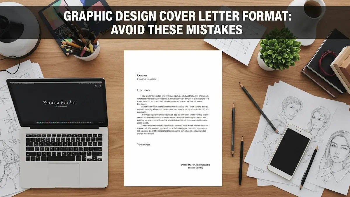 graphic design cover letter format