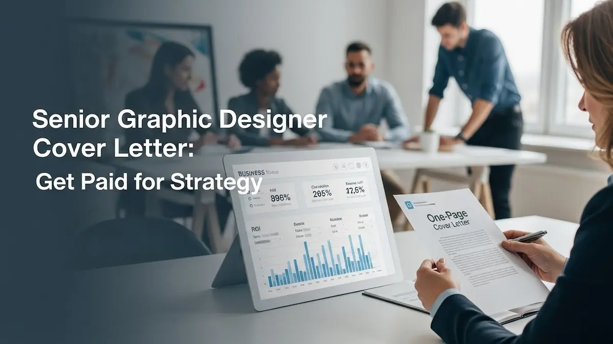 senior graphic designer cover letter